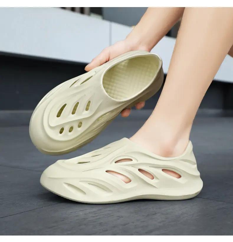 Модные мужские сандалии Летние для отдыха Пляжные для отпуска Сандалии Обувь 2025 Новые Уличные кроссовки Мужские Удобные Повседневные Мягкие Трендовые Легкие