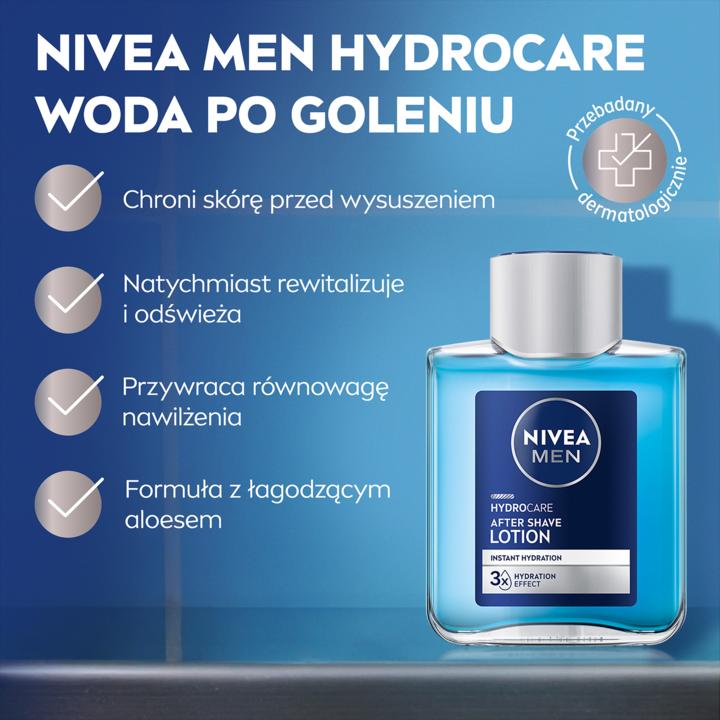 Nivea Men HydroCare Refreshing Aftershave with Aloe 100ml