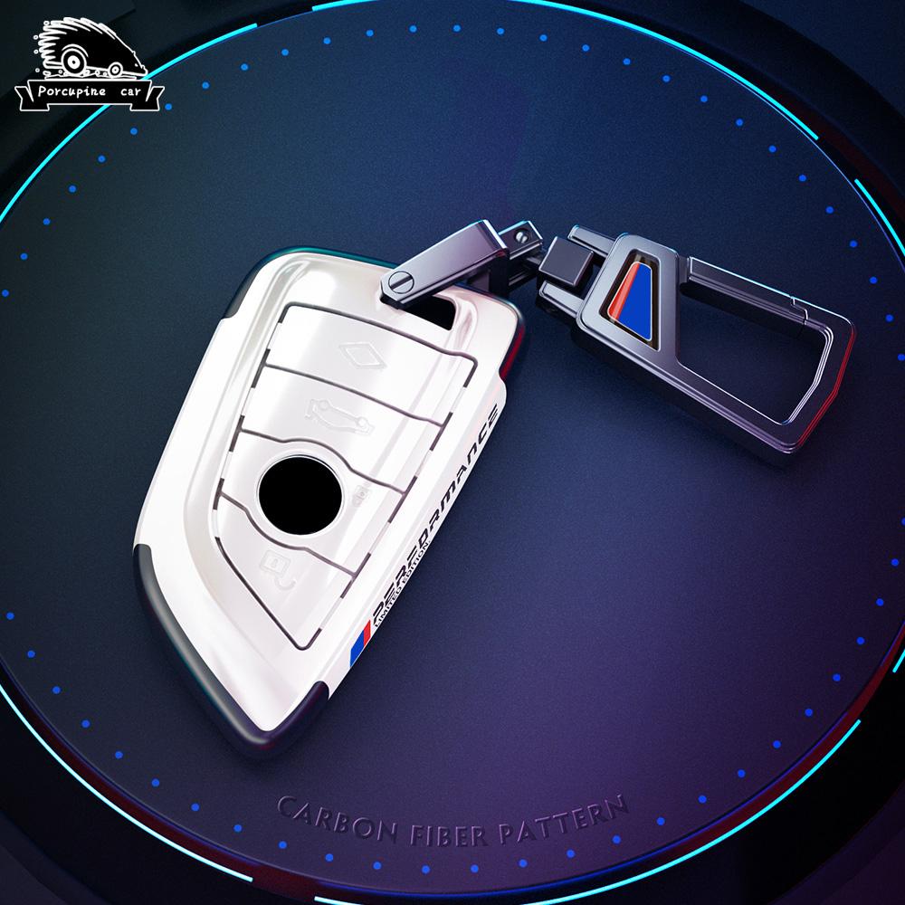 QRNV5 ABS baking paint Car Remote Key Case Cover Shell For BMW X1 X3 X5 X6 1 3 5Series F45 F46 G20 G30 G32 G11 G12 F48 G01 F15 F85 F16