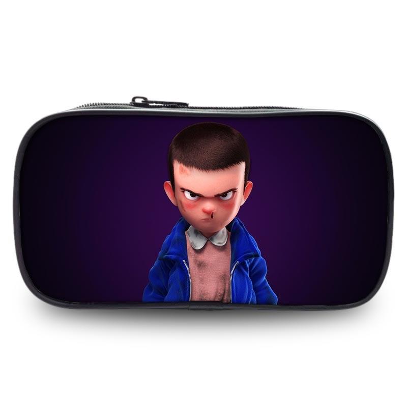 Вместительный пенал Stranger Things из ткани Оксфорд для студентов, универсальный дизайн