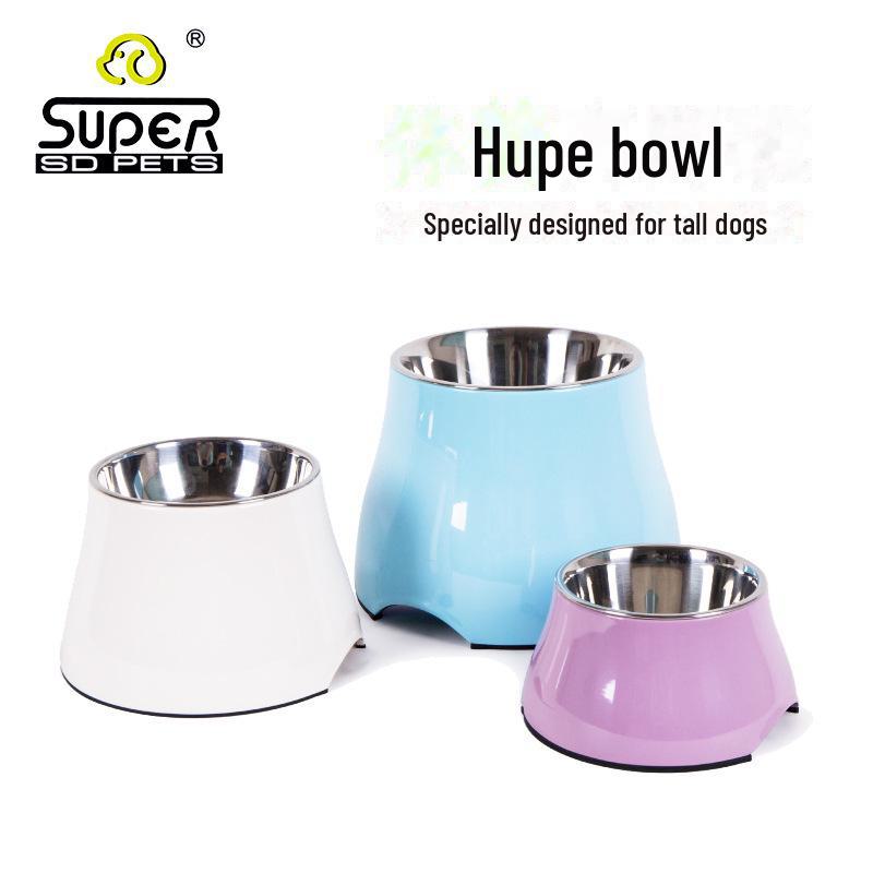 Миска для собак Hupu Anti-Tip: Защищает шейные позвонки у крупных собак