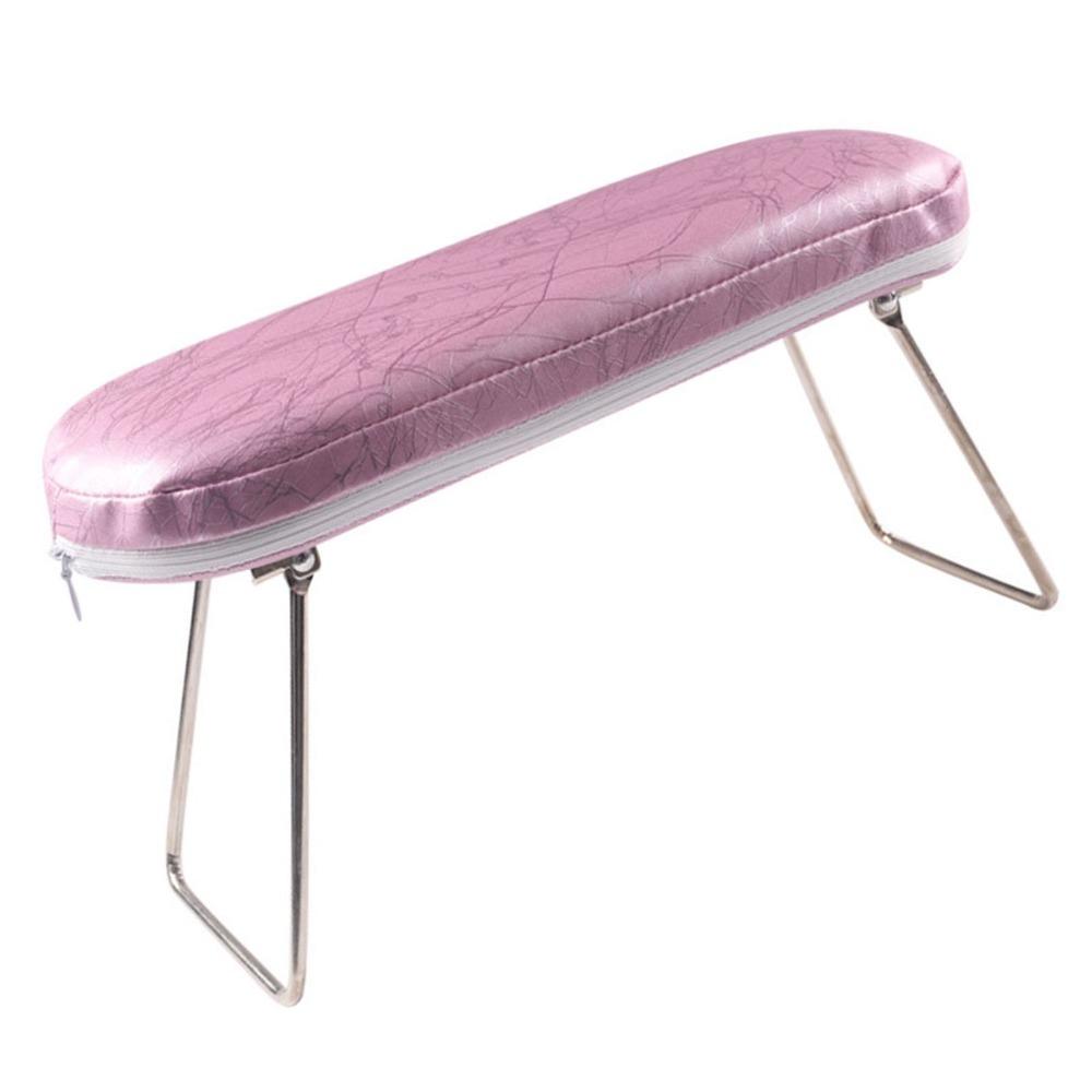 Non-Slip Cushion Nail Arm Rest Foldable Holder Nail Art Accessories Nail Hand Rest For Nail Salon