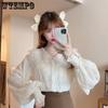 Женская рубашка весна-осень, шифоновая рубашка темперамент с чувством дизайна