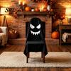 Halloween Ghost Chair Covers Cover, Cute Dining Reusable Quick Setup Party Decorative Slipcover for Holiday Home Decor Furniture Protection