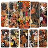 Halloween Fall Art Witch Cat Cover Phone Case For Xiaomi Redmi Note 15 14 13 12 11 10 Pro Plus 14S 12S 11S 11T 11E 10S Soft Fund