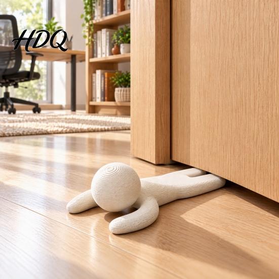 Декоративный дверной клин для дома, 3D-печатный стопор в форме человека и офисный аксессуар, прочный дверной упор со стабильной опорой, спальня