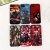 Narutos Akatsuki Itachi Uchiha Cover for Apple iPhone 16 14 15 Plus 11 Pro Max 16E ProMax + 15Plus 16+ 14+ Coque Phone Case