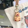 Музыкальная игрушка Capybara Pinch, пускающая мыльные пузыри, брелок для девочек, кукла Capybara, игрушки для снятия стресса, подвеска для детского школьного рюкзака