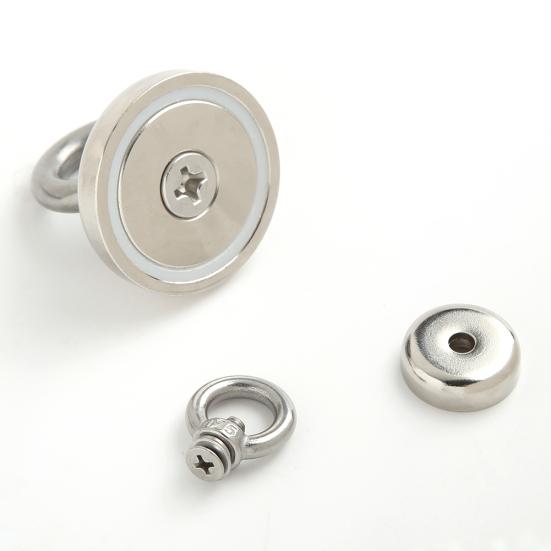 Магнитный крюк для рыбалки или подъёма со дна водоема грузов до 50кг