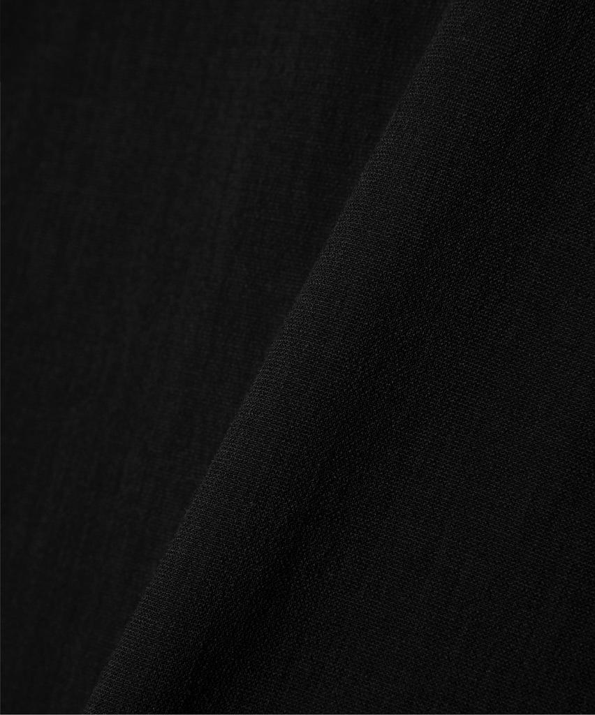 NONBLANK [Summer] Summer Cool Touch Belted Wide Fit Pants_Black