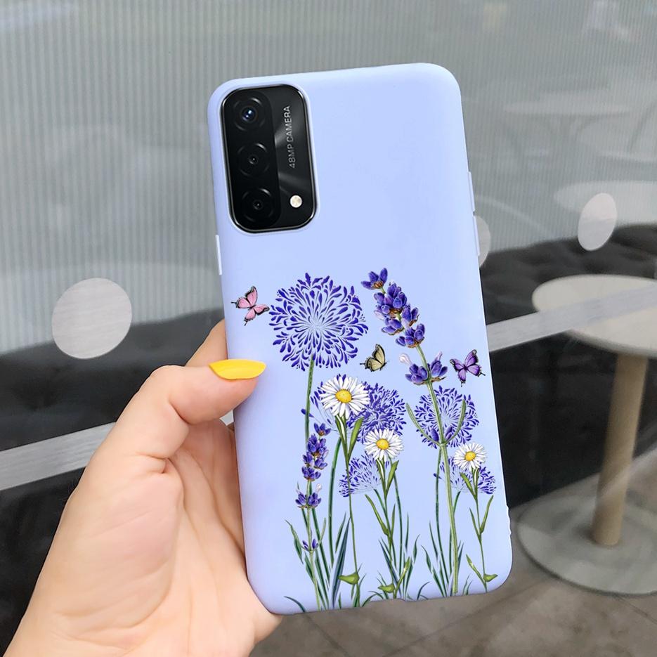 For Oppo A74 4G Case CHP2219 New Fashion Soft Silicone Phone Back Cover For Oppo A74 5G OppoA74 A 74 Cases Fundas Cartoon Bumper