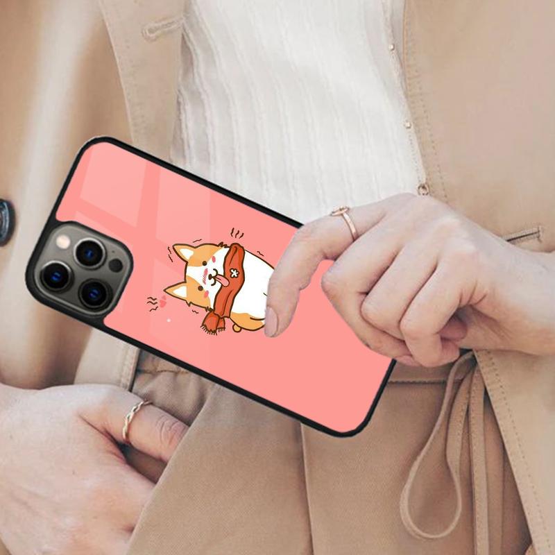 Cheerful Corgi Puppy Magnetic Phone Case For APPLE iPhone 17 Air 16 14 13 12 Pro Max 15 Plus Wireless Charge With MagSafe Cover