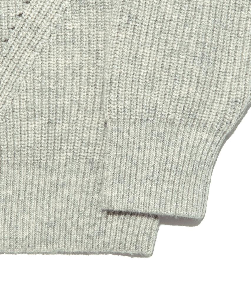 LEE Half-Zip Knit Oatmeal