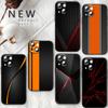 Чехол для телефона Apple iPhone 14 13 12 Mini 11 XS Pro Max X XR SE 2020 8 7 6 Plus Carbon Fibre Car Art Funda Black Cover