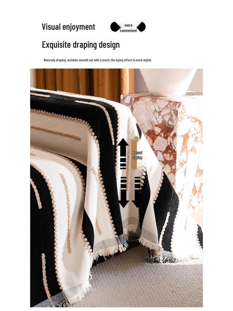 Four Seasons Universal Non-Slip Leather Sofa Cover Blanket