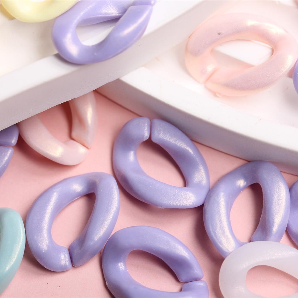 High Quality Chain Beads 200Pcs Macaron Jewelry Making For Accessories Handmade DIY DIY Findings