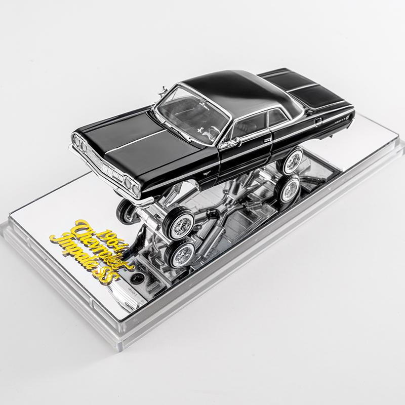 Предпродажа 97M 1:64 Chevrolet Impala Lowrider Сплав Модель Автомобиля