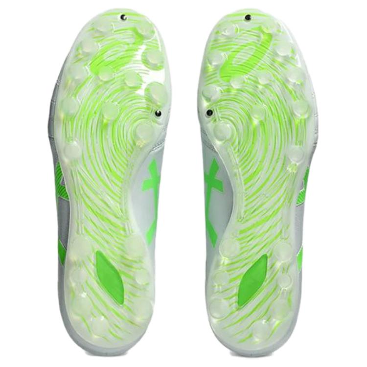 Asics DS Light Pro Удобные Универсальные Футбольные Бутсы Мужские Футбольные Бутсы Серебристо-Зеленые 1103A096-106