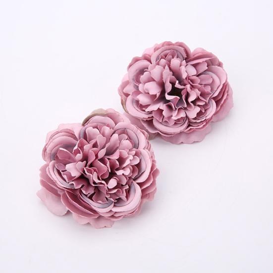 Очаровательные искусственные головки пионов, яркие, моющиеся, многоцелевые