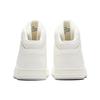Anta Textile, Synthetic Leather Comfortable Cushioning, Wear Resistant High top Skateboard Shoes Men's Ivory White 912348087-1