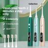 Electric Toothbrush, Sonic Vibration Induction Charging, Free Electric Toothbrush Head