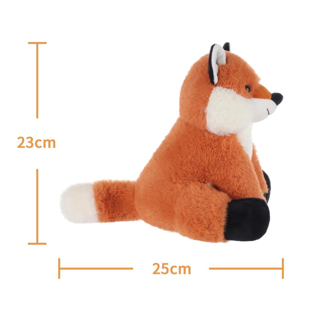 Apricot Lamb Yellow Fox Plush Toy for Children, Soft and Cute, Fluffy Yellow Fox for Girls and Boys, 20cm
