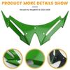 Подходит для 2024-25 Kawasaki NINJA500 SE Передний спойлер-накладка Canard