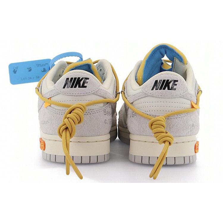 Nike x Off-White Dunk Low 'Lot 34 of 50' Men's DJ0950-102
