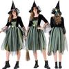 Cosplay Witch Costume With Polyester Material For Halloween And Cosplay Parties