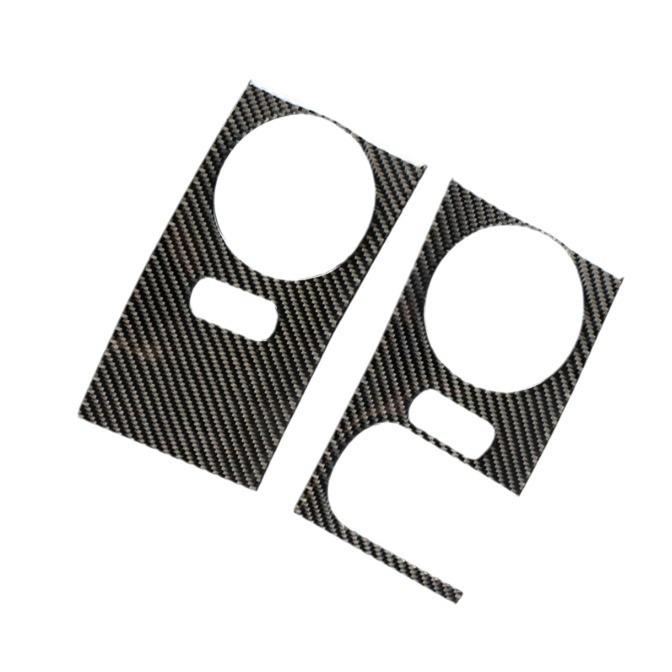 Накладка на приборную панель из углеродного волокна Land Rover Discovery 4, наклейка на панель воздухозаборника