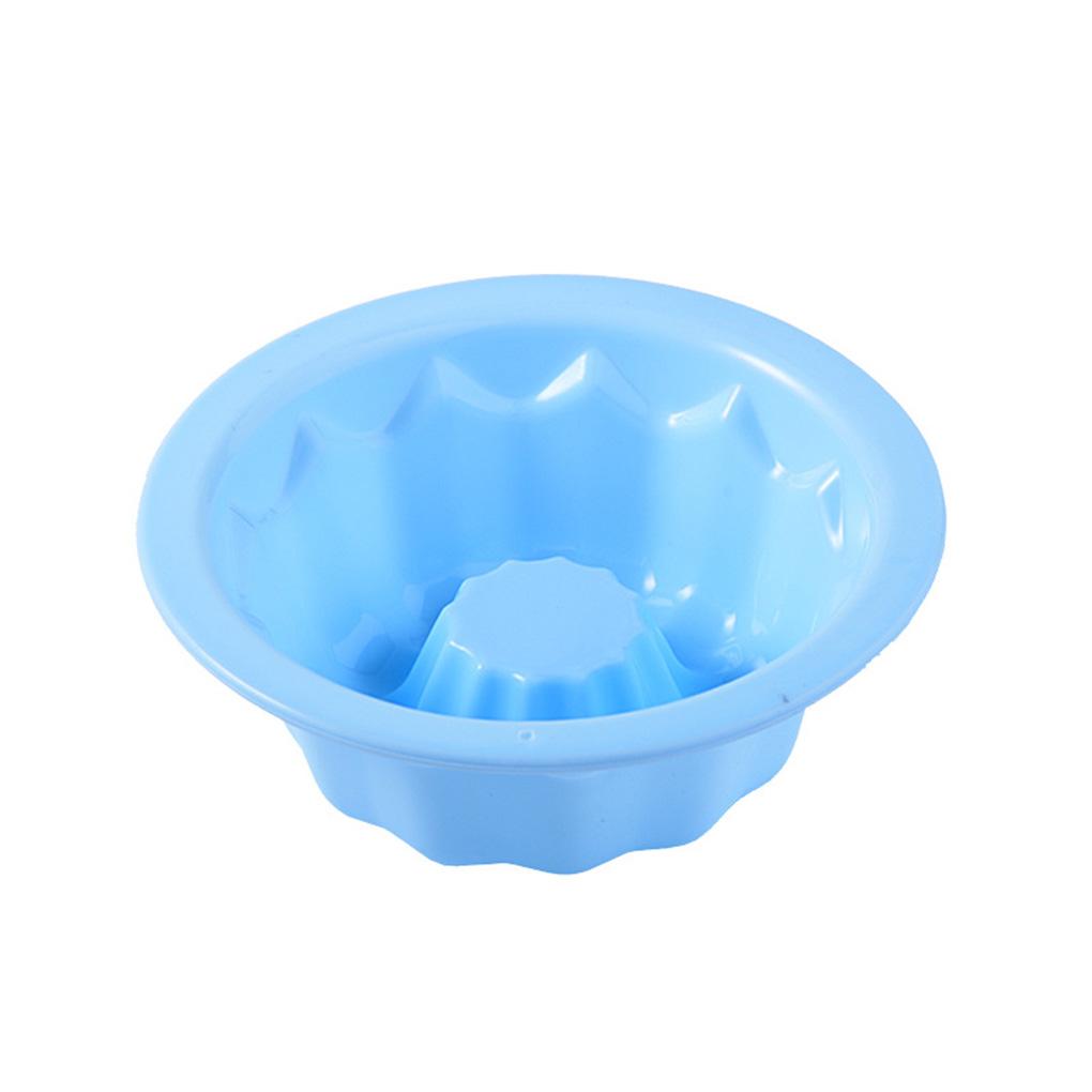 Рифленая круглая силиконовая форма для выпечки, антипригарная мини-форма, термостойкая, тыквенная, десертная, кексы, домашняя свадьба