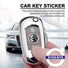 14mm Car Key Badge Emblem Replacement Car Key Sticker For Volvo Rdesign AWD XC60 XC90 V60 S60 V50 V40 XC40 XC90 Auto Accessories