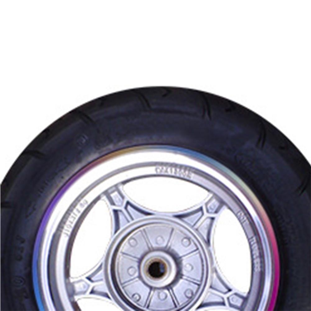 16 шт./компл. 10/12/14/18 дюймов Светоотражающая наклейка на автомобиль Крутой стиль Новая ПВХ Лазерная лента для обода колеса для мотоцикла Светящиеся наклейки на автомобиль