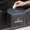 Trash Can Car Door Storage Barrel Auto Interior Accessories For Volvo XC60 XC90 V70 190h V40 SC60 V50 V90 T6 XC40 XC S60 V60 C30