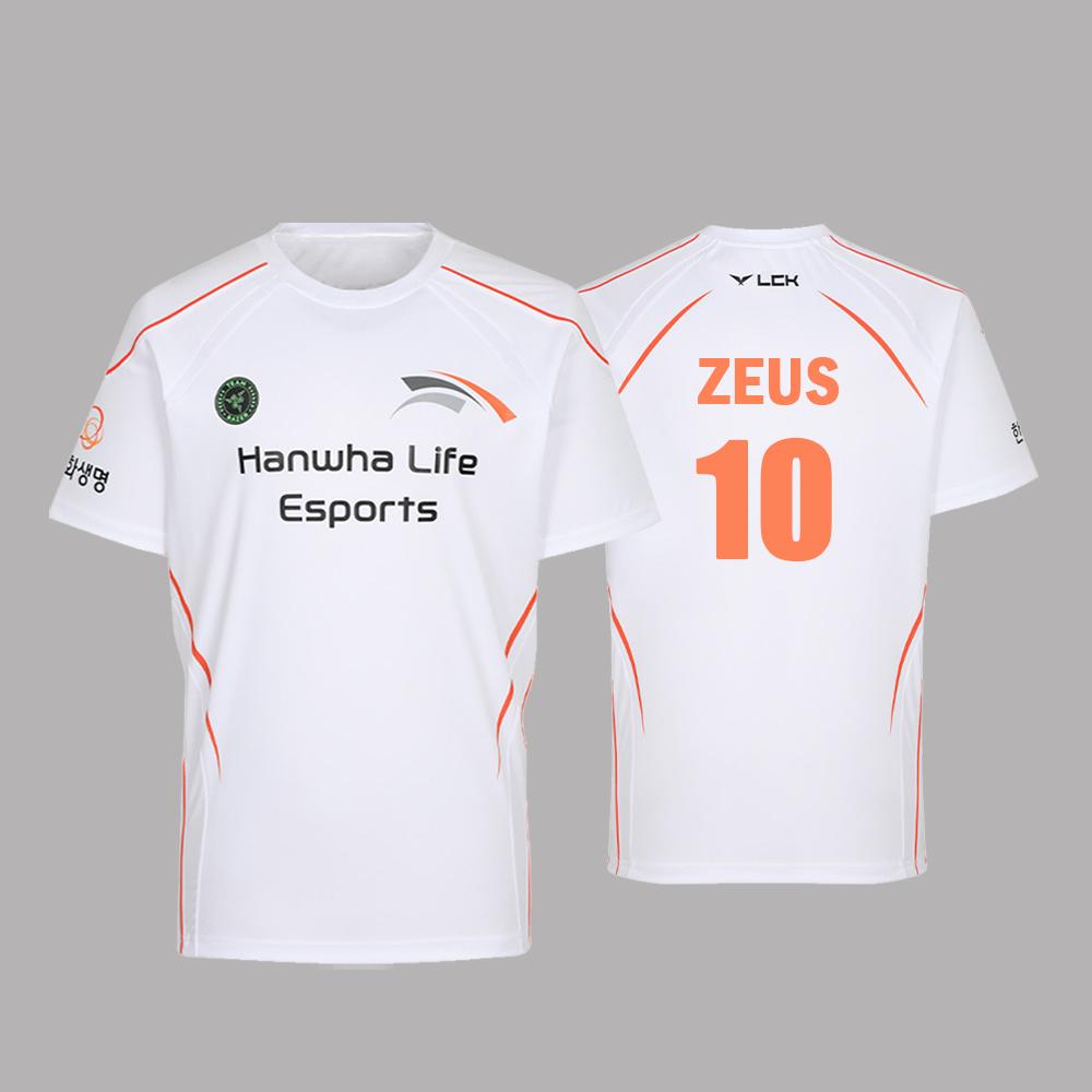 Новая форма клуба HLE Esports, футболка Zeus Viper League 2025 Of Legends, игровой спортивный тренировочный костюм, футболки, уличная одежда, свободные топы