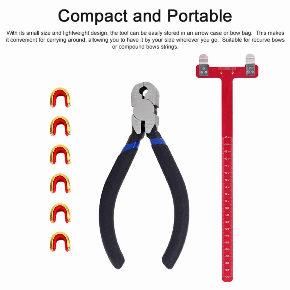 Turning Kit Archery Adjustment Tool T Shape Design Bow String Accessories For Compound Bow