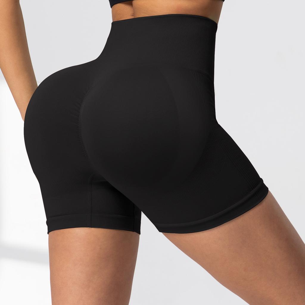 Summer Women's Fitness Yoga Shorts High Waist Sports Gym Shorts Push Up Casual Shorts
