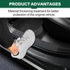 For Mazda 3 Axela BP 2019 2020 2021 2022 2023 2024 2025 Car Front Rear Threshold Protection Sticker Interior Accessories hrlpv04