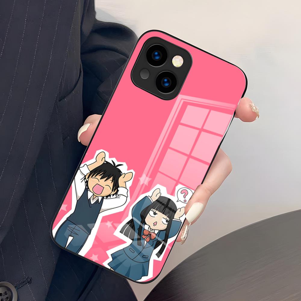 Классический чехол для телефона Kimi Ni Todoke для IPhone 17 Pro Max 15 Pro 16 14 Plus 12 13 Mini 11 Pro Ударопрочный стеклянный чехол