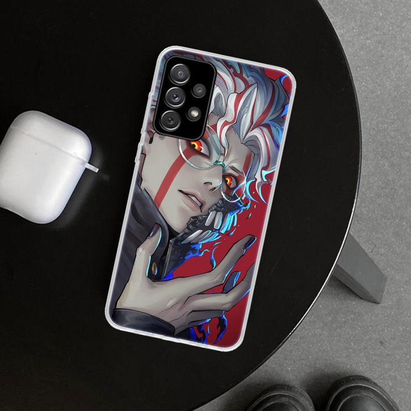 Чехол для телефона Anime D-Dandadans Okarun для Samsung Galaxy A12 A22 A32 A52 A72 A02S A51 A50S A31 A20S A10S Note 20 Ultra 10 Pl