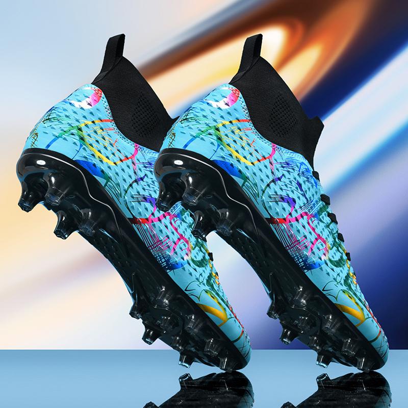 Men Soccer Shoes Kids Football Boots Women Professional Soccer Cleats Antiskid Chaussure Football FG Outdoor Football Shoes