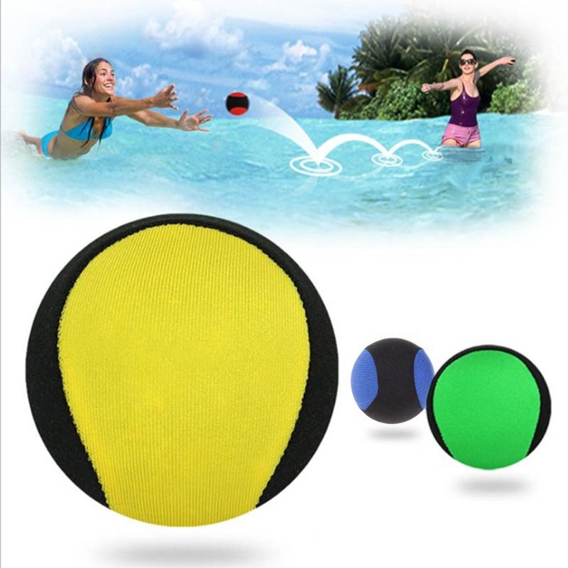 Skip Ball Water Hopper Bouncing Ball Soft TPR Sensory Fidget Ball Outdoor Activity Toy for Kid Adults Jumping Beach Ball