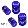 4pcs For Alfa Romeo Giulietta Accessories Car Wheel Tire Valve Caps Tyre Stem Covers Airdust Waterproof rfv233
