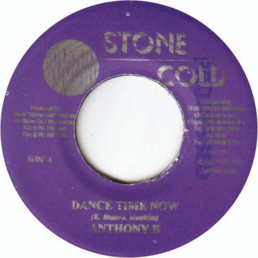 7-дюймовая пластинка ANTHONY B / DELLY RANKS - Dance Time Now / Кому шапка впору НЕТ Stone Cold Ямайский регги, ска и даб Б/У