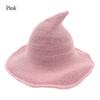 Party Witch Hat Halloween Wool Knit Hat Fashion Festival Decoration  for Women