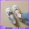 Flat-soled Single Shoes Women's Bow with Mary Jane Shoes, Shallow Mouth Soft-soled Ballet Shoes