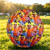 Футбольный мяч стандартного размера 5 с принтом Dragon Ball, Водонепроницаемый тренировочный футбольный мяч из ПУ для занятий спортом на открытом воздухе