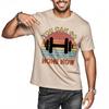 Adult Man Round Neck T Shirt Streetwear You Can Go Home Now Sunset Dumbbell Classic For Man Top Tees Summer Cotton Teeshirt Unisex