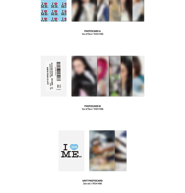 (Альбомы Weverse вер.) ILLIT [УЖЕ НЕ МИЛЫЕ] 1-й сингл-альбом