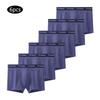 6 шт. Боксеры Мужское нижнее белье Хлопок Мужские трусы Сексуальная резинка с надписью Нижнее белье для мужчин Шорты-боксеры